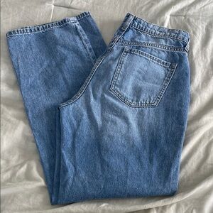 Fashion Nova Light Blue Straight Jeans